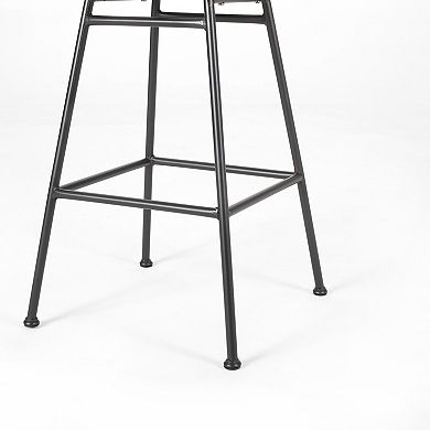 Sawtelle Outdoor Wicker Barstools (Set of 2) by Christopher Knight Home