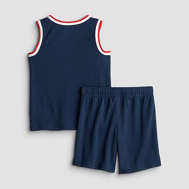 Boys 4-12 Jumping Beans® Active Mesh Tank Top & Shorts Set