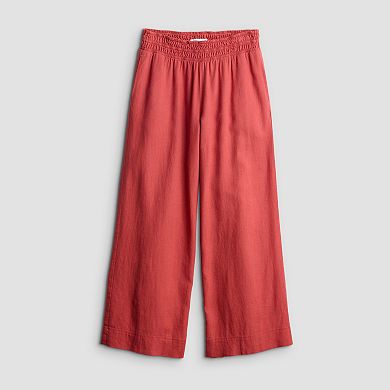 Women's Sonoma Goods For Life® Pull-On Linen Blend Pants