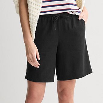 Women’s Sonoma Goods For Life® Mid Rise Linen Shorts