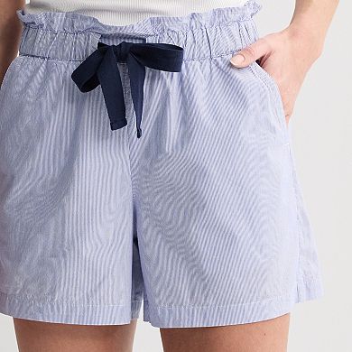 Women's Sonoma Goods For Life® Paperbag Tie-Waist Shorts