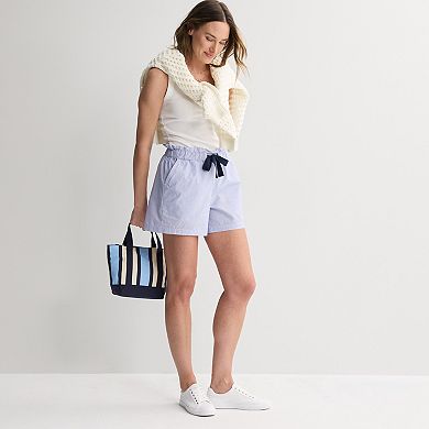Women's Sonoma Goods For Life® Paperbag Tie-Waist Shorts