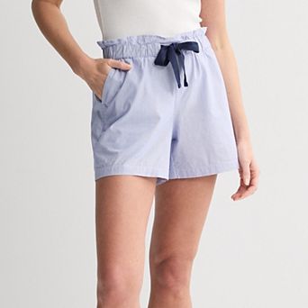 Women's Sonoma Goods For Life® Paperbag Tie-Waist Shorts