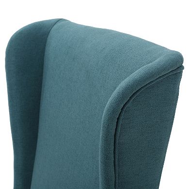 Callie High-back Fabric Dining Chair by Christopher Knight Home