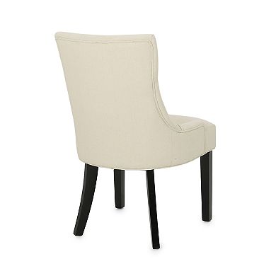 Cheney Contemporary Tufted Dining Chairs (Set of 2) by Christopher Knight Home