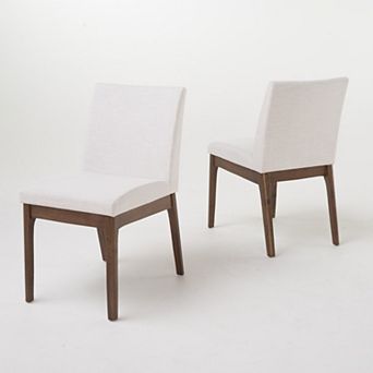 Christopher Knight Home Kwame Upholstered Dining Chairs (Set of 2)
