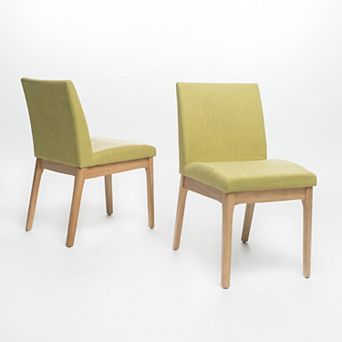 Christopher Knight Home Kwame Upholstered Dining Chairs (Set of 2)