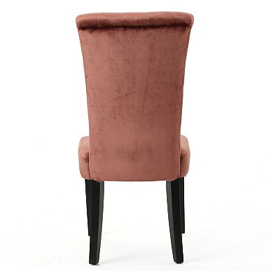 Venetian Velvet Dining Chair (Set of 2) by Christopher Knight Home