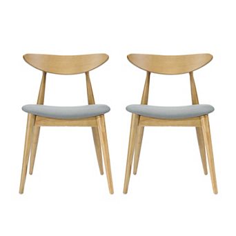 Barron Mid-Century Modern Dining Chairs (Set of 2) by Christopher Knight Home