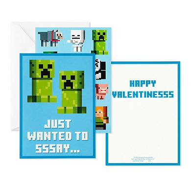Hallmark 24-pk. Minecraft Valentine's Day Cards & Stickers Set