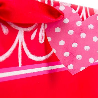 Hallmark XL Happy Valentine's Day Gift Bag & Tissue Paper