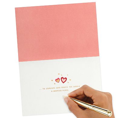 Hallmark 3-D Peanuts Valentine's Day Handmade Card