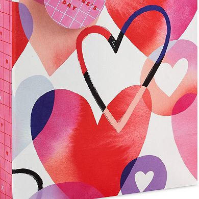 Hallmark Valentine's Day Medium Gift Bag with Hearts