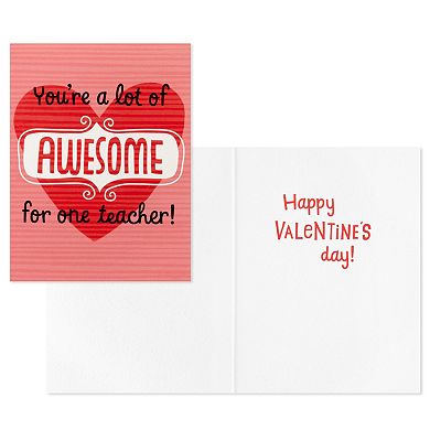 Hallmark 33-pk. Valentine's Day Doodle Hearts Card Set