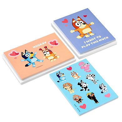 Hallmark Bluey Valentine Cards & Stickers