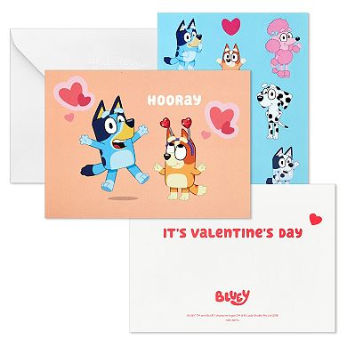 Hallmark Bluey Valentine Cards & Stickers