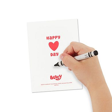 Hallmark Bluey Valentine Cards & Stickers