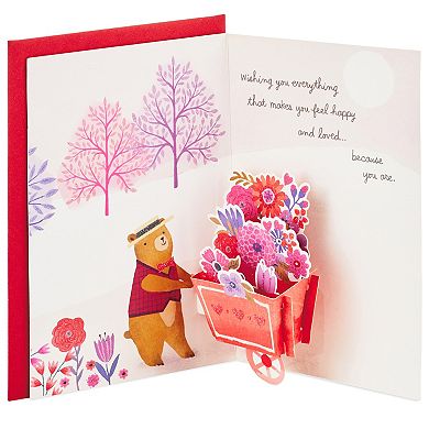 Hallmark Beary Loved Pop-Up Valentine's Day Card