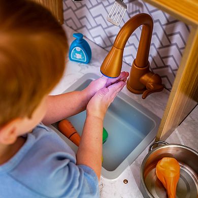 KidKraft 3-pc. Wooden Play Kitchen with Lights & Sounds