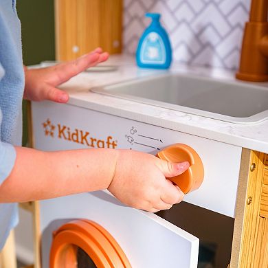 KidKraft 3-pc. Wooden Play Kitchen with Lights & Sounds