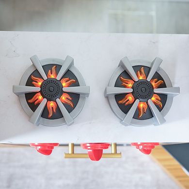 KidKraft Ultimate Corner Wooden Play Kitchen with Lights & Sounds