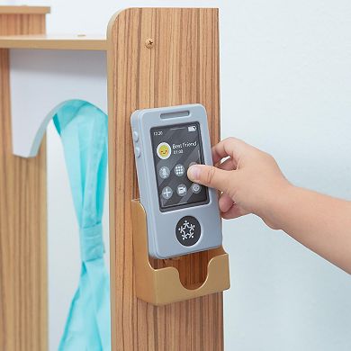 KidKraft Ultimate Corner Wooden Play Kitchen with Lights & Sounds