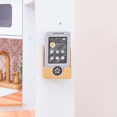 KidKraft Ultimate Corner Wooden Play Kitchen with Lights & Sounds