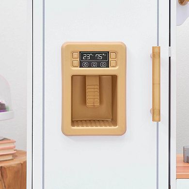 KidKraft Ultimate Corner Wooden Play Kitchen with Lights & Sounds