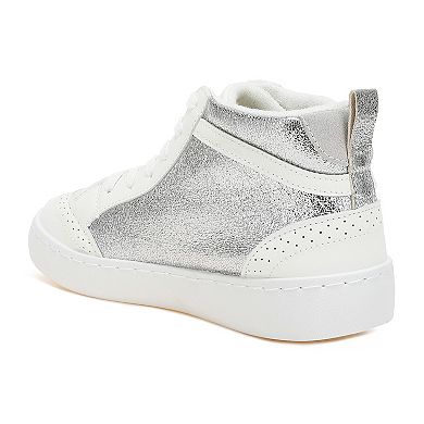 London Rag Sonic Star Women's High Ankle Lace-Up Sneakers