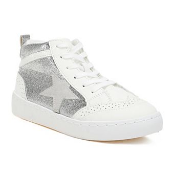 London Rag Sonic Star Women's High Ankle Lace-Up Sneakers
