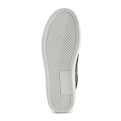 London Rag Cosmolight Women's Faux Leather Glitter Sneakers