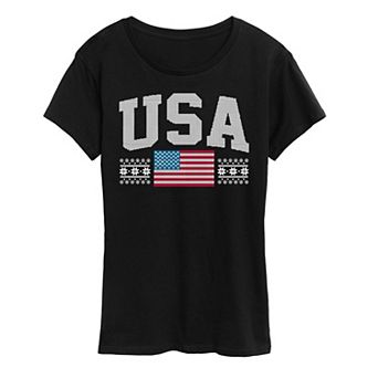 Women's USA Winter Sports Graphic Tee