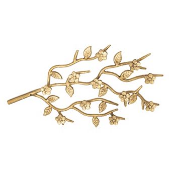 Belle Maison Floral Branch Hook Wall Decor