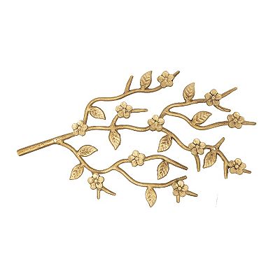 Belle Maison Floral Branch Hook Wall Decor
