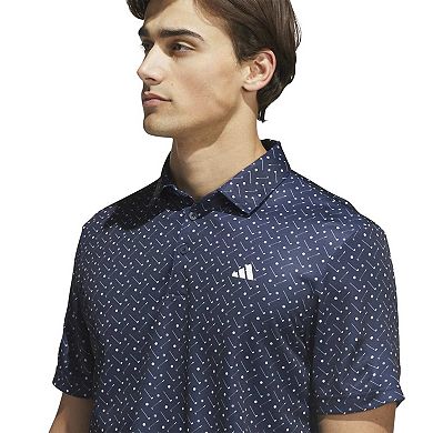 Men's adidas Performance Print Polo Shirt