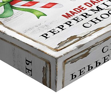 Masterpiece Candy Cane Lane Canvas Wall Art