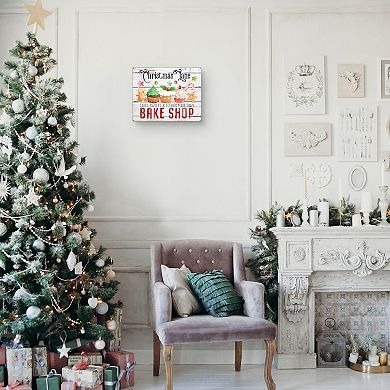Masterpiece Christmas Bake Shop Canvas Wall Art