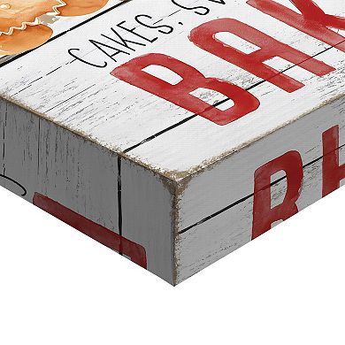 Masterpiece Christmas Bake Shop Canvas Wall Art