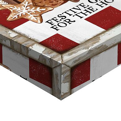 Masterpiece Christmas Bakery & Candy Canvas Wall Art