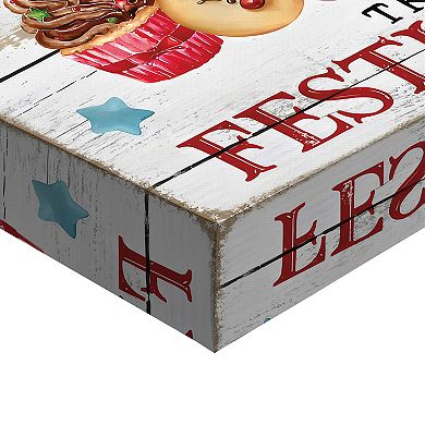 Masterpiece Christmas Bakery Canvas Wall Art