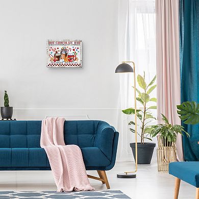 Masterpiece Christmas Hot Chocolate Bar Canvas Wall Art