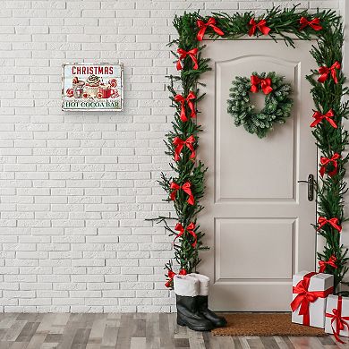 Masterpiece Christmas Treats & Hot Cocoa Bar Canvas Wall Art