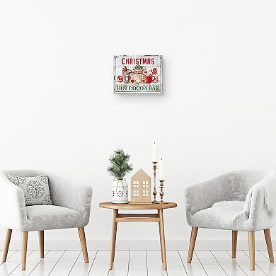 Masterpiece Christmas Treats & Hot Cocoa Bar Canvas Wall Art