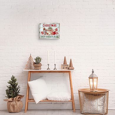 Masterpiece Christmas Treats & Hot Cocoa Bar Canvas Wall Art