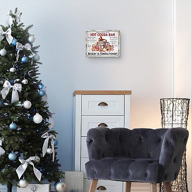 Masterpiece Christmas Hot Cocoa Bar Canvas Wall Art