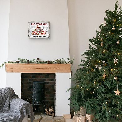Masterpiece Christmas Hot Cocoa Bar Canvas Wall Art