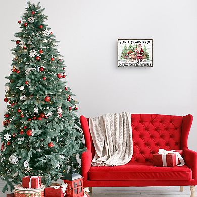 Masterpiece Christmas Sleigh Rides Canvas Wall Art