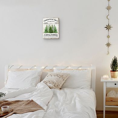 Masterpiece Christmas Tree Farm & Market Canvas Wall Art