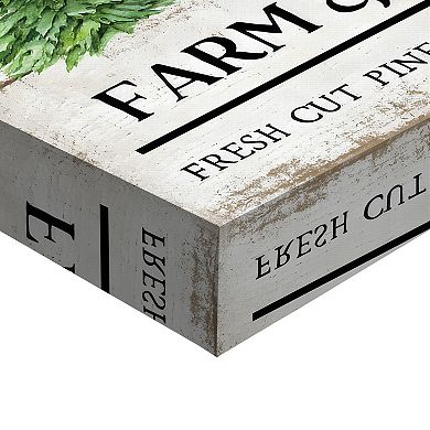 Masterpiece Christmas Tree Farm & Market Canvas Wall Art