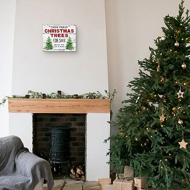 Masterpiece Farm Fresh Christmas Trees Canvas Wall Art